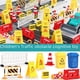 thumbnail image 4 of Juguetes cognitivos de enseñanza para niños, modelo en miniatura, simulación de bloqueo de carreteras, estacionamientos y tráfico vial, 4 of 4