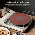 thumbnail image 4 of Heat Diffuser Plate, Detachable Heat Diffusion Plate, Non Stick 10 Inch Aluminium Alloy GasStove Simmer Plate, 4 of 8