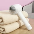 thumbnail image 4 of Fuzz Shaver Fabric Shaver Fabric Lint Shaver - Fuzz Remover, 45Min Work, Effectively & Quickly Fuzz, Pills for Clothes,Sweater,Couch,Blanket, Usb Rechargeable, 4 of 7
