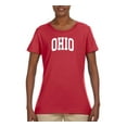 thumbnail image 2 of Wild Bobby State of Ohio College Style Women Graphic Tee, 2 of 6