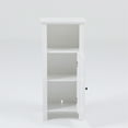 thumbnail image 3 of White Wood Floor Bathroom Cabinet, 3 of 4