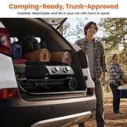 2-Burner Portable Propane Gas Griddle – 20,000 BTU Flat Top Grill for Outdoor Cooking, Camping, Tailgating, and Backyard BBQs