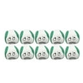 thumbnail image 2 of Pufs Redondos De 10 Piezas De Espuma De Ceramsita, Bolsas De Cuero PU Para Lanzar Cornhole Para Juegos De Playa Para Niños, 2 of 7