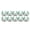 Green, variant on BIMZUC 10Pcs Round Bean Bags with Cute Emotions, Outdoor Tossing Sandbags for Cornhole and Beach Games, Green