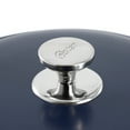 thumbnail image 5 of Oster Cartagena 9.3 Quart Nonstick Aluminum Caldero with Lid in Dark Blue, 5 of 6