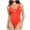Orange, variant on Women's Deep V Neck Backless Bodysuit Shapewear Bathing Suit for Women Seamless Tank Top Swimsuit Black,L