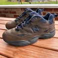 thumbnail image 1 of New Balance 609 Hiking Shoes Leather Brown Trainers Size 7.5 Men, 1 of 6