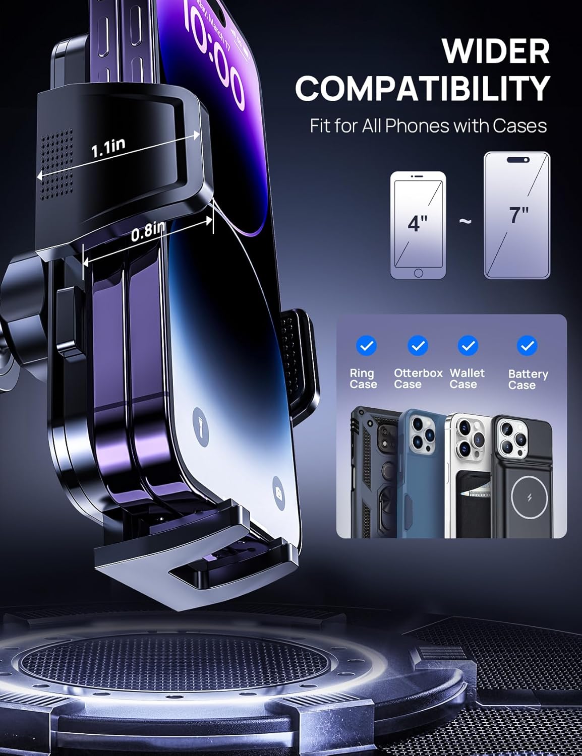 GUANDA Universal Car Air Vent Phone Holder Mount photo 3