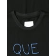 thumbnail image 3 of Ma Croix Womens Graphic Print "Que Bonita Es La Vida" Life Is Beautiful T Shirt, 3 of 6