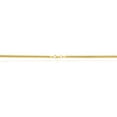 thumbnail image 4 of Solid 14K Yellow Gold Over Silver 3.5mm Miami Cuban Chain Necklace 16"-30", 4 of 8