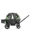 thumbnail image 4 of Pivot Xplore Dreamz All-Terrain Stroller Wagon with Bassinet Insert (Voyager Green), 4 of 33