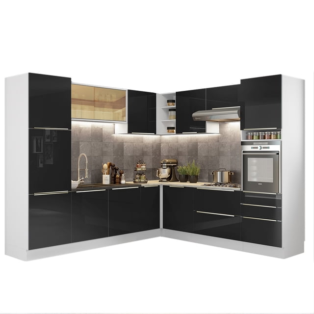 Cocina Integral Modular Madesa Lux 546cm BN 01