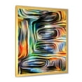 thumbnail image 2 of Designart 'Colour Spiral Fusion VII' Modern Framed Art Print, 2 of 4
