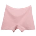 thumbnail image 2 of Women's Elderly Casual Loose Underwear Soft Lightweight Breathable Relaxed Panties Full Coverage Boxer Briefs Pink XL, 2 of 3