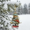 thumbnail image 2 of PuSpu Christmas Celebration Supplies Happy Fishing Christmas Tree Ornament Christmas Indoor/Outdoor Decoration, 2 of 8
