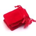 thumbnail image 6 of 10Pcs/Lot Small Velvet Bags 5x7 7x9 9x12cm Charms Earrings Jewelry Packaging Bags Wedding Drawstring Velvet Pouches Gift Bag Black 5x7cm, 6 of 6