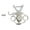 Color:White, variant on Racing Game Wheel Replacement Racing Wheel for XBOX 360 Game Controller Mini Steering Wheel Controller Gaming Accessory