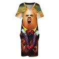 thumbnail image 4 of Vestido de bolsillo suelto Humpty Dumpty Didn't Fall, vestido largo de verano para mujer, vestidos de mujer, vestidos de novia para mujer, vestidos, 4 of 7