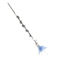 thumbnail image 4 of Cat Feather Toy, Interactive Cat Teaser Wand Cat Feather Toys Cat Wand Toy Cat Wire Toy Long Feather Wand with Flower Feather Bell for Kitten Or Cat Having Fun Exerciser Playing, 4 of 8