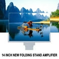 thumbnail image 4 of 14” Screen Magnifier for Cell Phone - Enlarges The Screen 2-3 Times - Compatible with All Smartphones(Black), 4 of 8