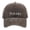 Washed Cap-Brown, variant on FRIENDS Letter Embroidered Adult Washed Cotton Baseball Hat Adjustable Dad Cap