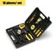 thumbnail image 4 of Herramientas de reparación de automóviles Ratchet Spanner Destornillador Al aire libre Metal Automóvil Reparación de Automóviles con caja de almacenamiento Actualización Paquete Packed of 16 Vogacara TO005753-02, 4 of 7