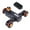 L4X-Black, variant on Zmisner Camera 3-Wheel Dolly, Pulley with Wireless Remote Control, 3 Kinds Speed Adjustable Slider Dolly,360 Degree Swivel Shooting Motorized Electric Track Rail Dolly Car