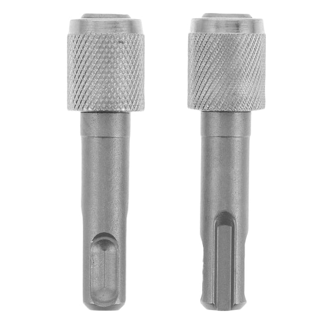 IDEANATEGRATE 2Ud Adaptador De Broca Con Mango Hexagonal Para Taladro Material Duradero En Gris