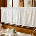 thumbnail image 5 of EGNMCR Home Decor Romantic Printed CurtainKitchen Curtain Cute Spring And Summer Bright And Colorful Kitchen Decoration Short Translucent Retros Coffee Shop Curtain 100x60cm Polyester curtains, 5 of 5