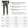 thumbnail image 4 of PULI Men’s Carpenter Work Pants Slim Fit Cargo Hiking Pants, Stretch Waterproof Outdoor Trousers with Pockets, 4 of 6