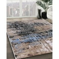 thumbnail image 2 of Ahgly Company Indoor Square Mid-Century Modern Silver Pink Oriental Area Rugs, 3' Square, 2 of 6