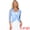 Light Blue, variant on DARING DIVA Women's Floral Lace Shrugs Evening 3/4 Sleeves Formal Bolero Cardigan XS White