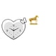 thumbnail image 1 of Reloj De Pared En Forma De Corazón, Figura De Caballo De Acrílico, Decoración, Diseño Creativo, Movimiento Silencioso, Arte De Pared, Escultura De Animal, Figuras De Resina Para Sala De, 1 of 8