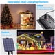 thumbnail image 3 of Luces solares en cadena Hozplex 18 colores 150 LED impermeables, 3 of 8