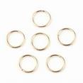 thumbnail image 4 of HDSupplies 200 Pieces - 10mm Jump Rings - KC Gold Tone Plated - 18 Gauge (1mm Thickness), 4 of 4