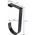 thumbnail image 2 of 4 Pack Add On Storage Flat Hook Accessory for Garage Ceiling Rack and Wall Shelving, 2 of 6