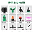 thumbnail image 3 of Garden Drip Irrigation Kit Drip Irrigation System 1/4 Inch Blank Tubing Drip Kit DIY Automatic Irrigation Equipment Set, 3 of 5