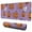 Purple Halloween Pumpkins, variant on Long Mouse Pads for Desk,Purple Halloween Pumpkins with Boo Desk Mats on Top Of Desks, Desk Mouse Pad Extra Large with 3mm Non-Slip Base and Stitched Edge for Gaming,Office,Work,Home 31.5x11.8in