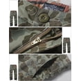 thumbnail image 3 of Pantalones Cargo Match para Hombre Camuflaje Verde Grisáceo Talla 32, 3 of 4