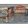 thumbnail image 1 of Papier Peint Vintage Bordure Rétro, Rouleau 15 Pieds x 7 Pieds', 1 of 3