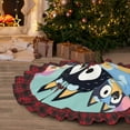 thumbnail image 3 of Lsque Bluey for Christmas Tree Skirt, Merry Christmas Tree Skirt Collar, Xmas Holiday Decoration-30", 3 of 7