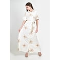 thumbnail image 1 of Vestido camisero bordado Roman Fashion /Juvenil, 01553 (Bco /Beige) beige CH, 1 of 5