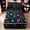 Black Pink Green, variant on Erosebridal Trendy Leopard Bow Lip Zipper Queen Comforter Set with Fitted Sheet and 2 Pillowcases for Girls, Black Pink Stripe Zipper Bedding Set, Pink Reversible, 4 Pieces