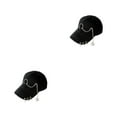 thumbnail image 4 of maskred Cotton Baseball Cap With Quick-drying Technology Say Goodbye To Sweat Ring Black 2Set, 4 of 6