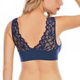 thumbnail image 4 of KEINXS Wuffmeow Women Sexy Lace Bras Push Up Padded Bra V Neck Seamless Comfortable Bralette, 4 of 8