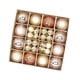 thumbnail image 1 of 44 Piezas Bolas de Navidad Adornos Decoración de de Navidad Decoración Colgante de de Navidad Surtido de Adornos Brillantes para año Nuevo Dorado champagne, 1 of 8