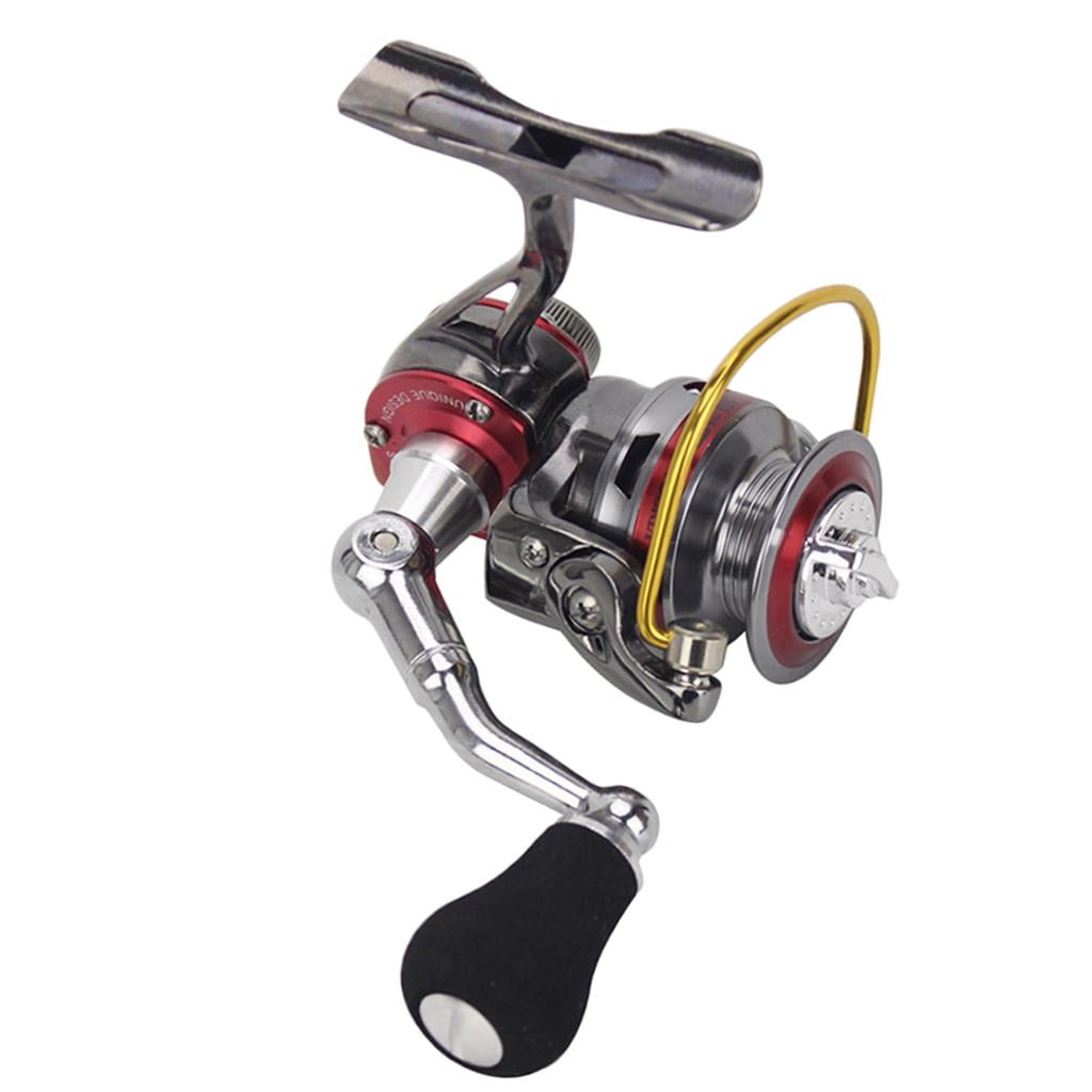 Axioma Zinc Alloy Mini Fishing Reel 3+1BB Fishing Tackles 175g Red