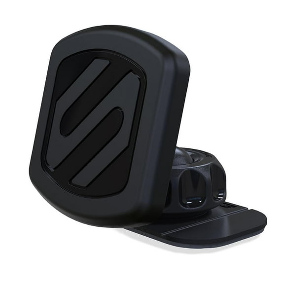Scosche Industries iPod/iPhone/Smartphone Mount MAGDM2 iPod/iPhone/Smartphone Mount; MagicMount; Magnetic Mounting System For Smartphones/iPhone/iPod; 360 Degree Swivel; Dash Mount; Black