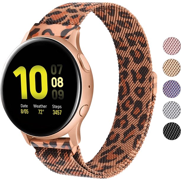 Metal Bands for Samsung Galaxy Watch Active 2 Band, Galaxy Watch 4 / Galaxy Watch 4 Classic