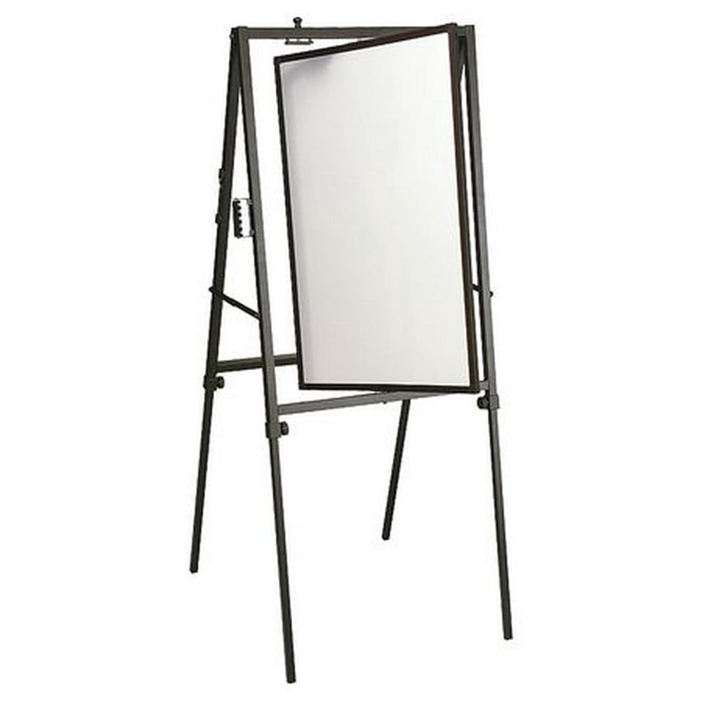 BALT Dry Erase Board Easel,Steel,Black 799